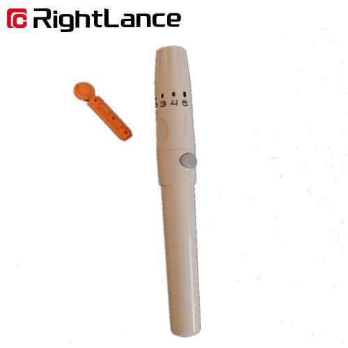11.5 سانتی متر 32 گرمی دستگاه لنست خون قابل تنظیم پزشکی Eject Blood Lancet Depth